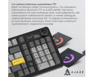 Ajazz AK980 V2 Gift Switch V2 Black Gray Yellow z ekranem - 1536371 - zdjęcie 7